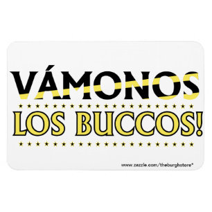 VAMONOS Los Buccos! Magneet! met opslagadres XL Magneet