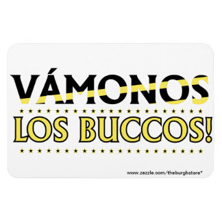 VAMONOS Los Buccos. Magneet! met winkeladres XL Magneet
