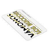 VAMONOS Los Buccos. Magneet! met winkeladres XL Magneet (Rechterzijde)