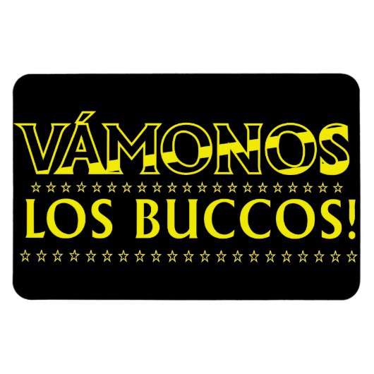 Vamonos Los Buccos Magnet - Hooray! Magneet (Horizontaal)