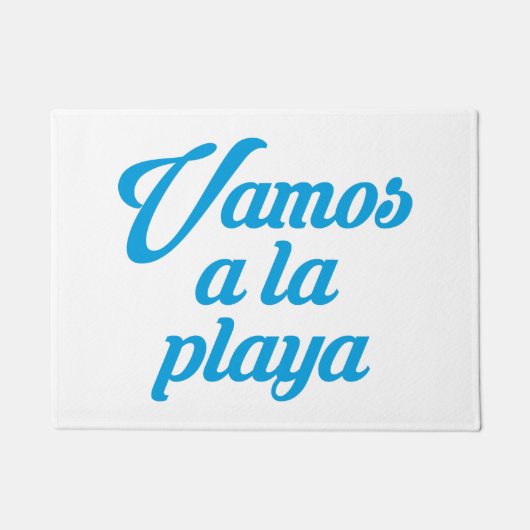 VAMOS A LA PLAYA DEURMAT (Voorkant)