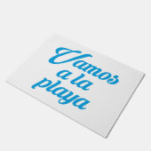 VAMOS A LA PLAYA DEURMAT (Schuin)