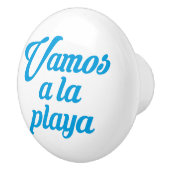 VAMOS A LA PLAYA KERAMISCHE KNOP (Rechts)