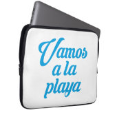VAMOS A LA PLAYA LAPTOP SLEEVE (Voorkant Rechts)