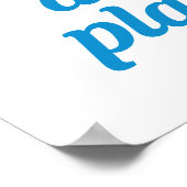 VAMOS A LA PLAYA POSTER (Hoek)