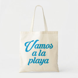 VAMOS A LA PLAYA TOTE BAG