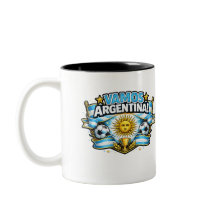 Vamos Argentina Patriottisch Voetbaldesign | Argen