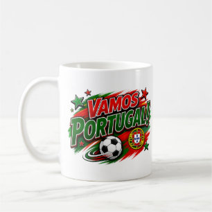 VAMOS PORTUGAL! Fan   Portugese trotsvoet Koffiemok
