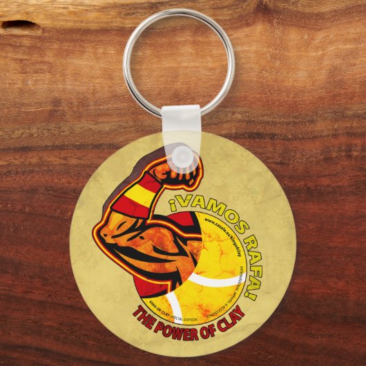 Vamos Rafa. Sleutelhanger (Voorkant)