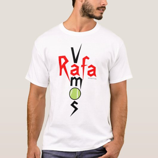 Vamos Rafa Tennis T-Shirt 2 (Voorkant)