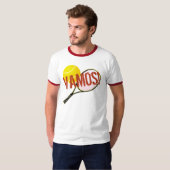 Vamos Tennis T-shirt (Voorkant volledig)