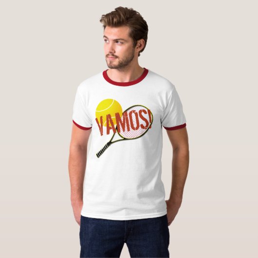 Vamos Tennis T-shirt (Voorkant volledig)