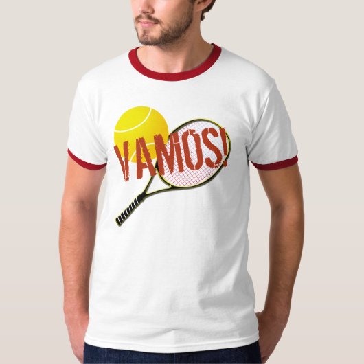 Vamos Tennis T-shirt (Voorkant)