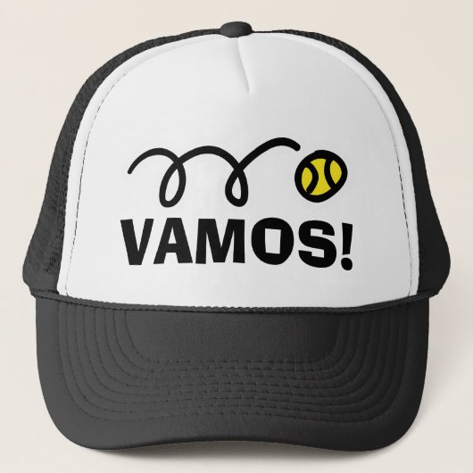 Vamos! Tennistrucker hoed Trucker Pet (Voorkant)