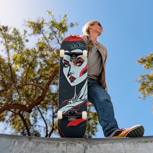Vamp Girl Persoonlijk Skateboard (Buiten 1)