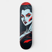 Vamp Girl Persoonlijk Skateboard (Voorkant)