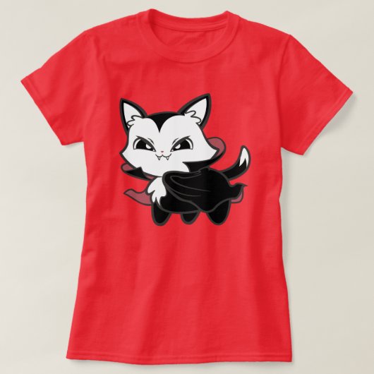 Vamp Kat T-shirt (Design voorkant)