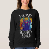 Vamp Security Squad   Easy Halloween Costume Trui (Voorkant)