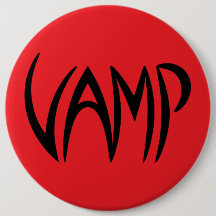 Vamp Text (Red/Black) versie