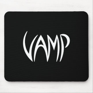 Vamp Text (zwart/wit) Versie Muismat