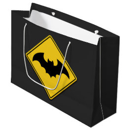 Vampier Bat Waarschuwing Halloween Groot Cadeauzakje