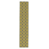 Vampier Bat Waarschuwing Halloween Medium Tafelloper (Voorkant)
