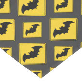 Vampier Bat Waarschuwing Halloween Medium Tafelloper (Hoek)