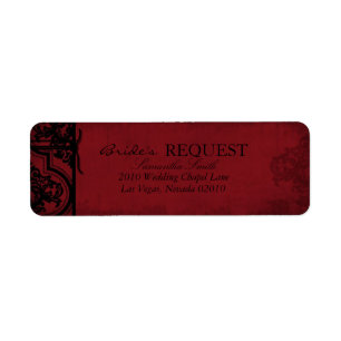 Vampier Bride Return Label B