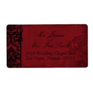Vampier Bride Verzendlabel B