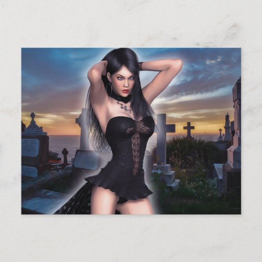 Vampier Briefkaart (Voorkant)