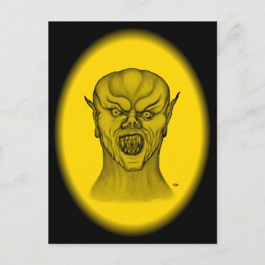 Vampier Briefkaart (Voorkant)
