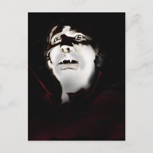 Vampier Briefkaart (Voorkant)