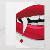 vampier briefpapier (Voorkant / Achterkant)