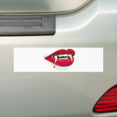 vampier bumpersticker (Op auto)