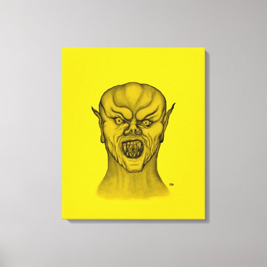 Vampier Canvas Afdruk (Voorkant)