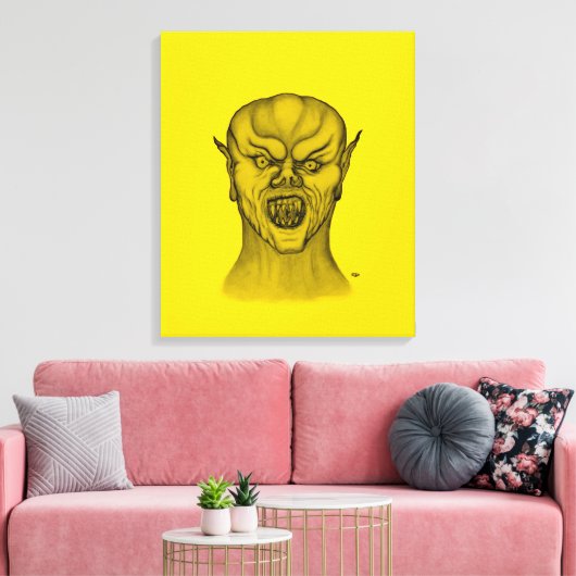 Vampier Canvas Afdruk (Insitu (Woonkamer))