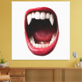 Vampier Canvas Afdruk (Insitu (Woonkamer))