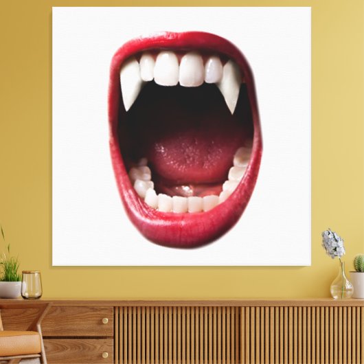 Vampier Canvas Afdruk (Insitu (Woonkamer))