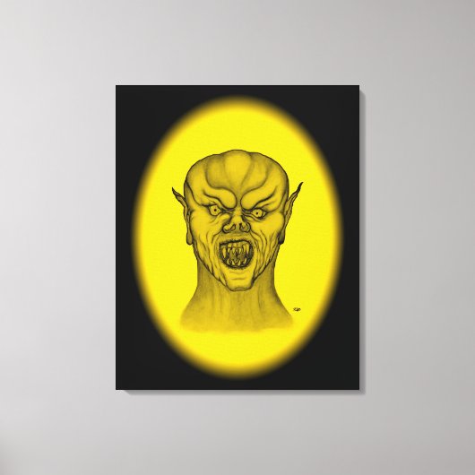 Vampier Canvas Afdruk (Voorkant)