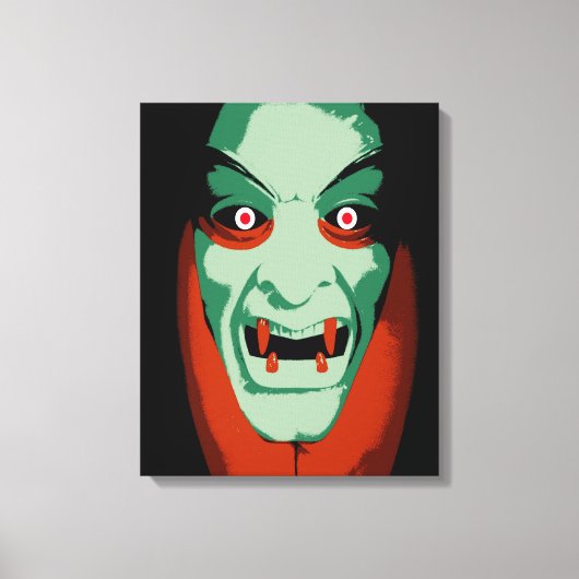 Vampier Canvas Afdruk (Voorkant)