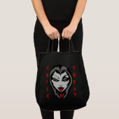 Vampier Canvas tas Halloween Vampier Tas (Voorkant (product))