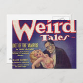 Vampier Comic Book Briefkaart (Voorkant / Achterkant)