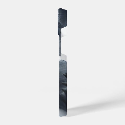 Vampier die twee draken in de kop vecht, de beste  iPhone hoesje (Linkerkant)