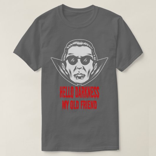 Vampier Dracula Drago Duisternis Halloween Monster T-shirt (Design voorkant)