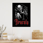 Vampier Dracula Poster (Keuken)