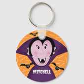Vampier Dracula vleermuizen Kinder Schattigee Happ Sleutelhanger (Voorkant)