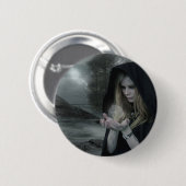 Vampier en hekserij ronde button 5,7 cm (Voorkant /achterkant)