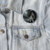 Vampier en hekserij ronde button 5,7 cm (In situ)