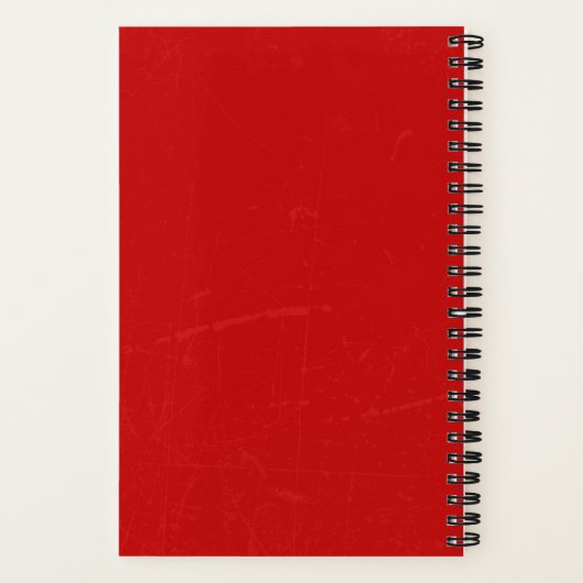 Vampier Fangs Horror Notitieboek (Achterkant)