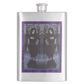 Vampier Flask Gothic Flask Halloween Flask Vampyre Flacon (Voorkant)
